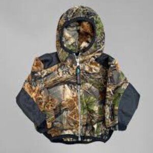Molehill Infant Unisex Camouflage Fleece Hooded Jacket/Sweatshirt